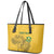 Custom South Africa Soccer Leather Tote Bag Go Banyana Banyana Proteas - Wonder Print Shop