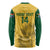 Custom South Africa Soccer Long Sleeve Shirt Go Banyana Banyana Proteas - Wonder Print Shop