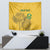 Custom South Africa Soccer Tapestry Go Banyana Banyana Proteas