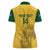 Custom South Africa Soccer Women Polo Shirt Go Banyana Banyana Proteas - Wonder Print Shop