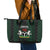 Nigeria Football Leather Tote Bag Go Super Falcons African Pattern - Wonder Print Shop