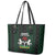 Nigeria Football Leather Tote Bag Go Super Falcons African Pattern - Wonder Print Shop