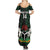 Custom Nigeria Football Summer Maxi Dress Go Super Falcons African Pattern - Wonder Print Shop