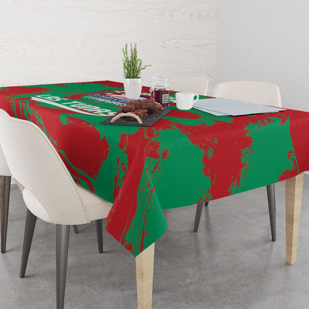 La Tunas 2025 Baseball Custom Tablecloth Cuba Go Champions