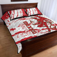 Diablos Rojos 2025 Baseball Custom Quilt Bed Set Come On Mexico