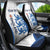 Custom England Football Car Seat Cover 2024 Go Champions Three Lions - Wonder Print Shop