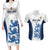 Custom England Football Couples Matching Long Sleeve Bodycon Dress and Hawaiian Shirt 2024 Go Champions Three Lions - Wonder Print Shop