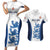 Custom England Football Couples Matching Short Sleeve Bodycon Dress and Hawaiian Shirt 2024 Go Champions Three Lions - Wonder Print Shop