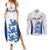 Custom England Football Couples Matching Summer Maxi Dress and Long Sleeve Button Shirt 2024 Go Champions Three Lions - Wonder Print Shop