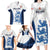 Custom England Football Family Matching Long Sleeve Bodycon Dress and Hawaiian Shirt 2024 Go Champions Three Lions - Wonder Print Shop