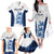 Custom England Football Family Matching Off The Shoulder Long Sleeve Dress and Hawaiian Shirt 2024 Go Champions Three Lions - Wonder Print Shop