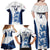 Custom England Football Family Matching Off Shoulder Maxi Dress and Hawaiian Shirt 2024 Go Champions Three Lions - Wonder Print Shop