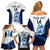 Custom England Football Family Matching Off Shoulder Short Dress and Hawaiian Shirt 2024 Go Champions Three Lions - Wonder Print Shop