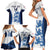 Custom England Football Family Matching Short Sleeve Bodycon Dress and Hawaiian Shirt 2024 Go Champions Three Lions - Wonder Print Shop