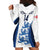 Custom England Football Hoodie Dress 2024 Go Champions Three Lions - Wonder Print Shop