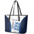 Custom England Football Leather Tote Bag 2024 Go Champions Three Lions - Wonder Print Shop