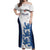 Custom England Football Off Shoulder Maxi Dress 2024 Go Champions Three Lions - Wonder Print Shop