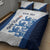 Custom England Football Quilt Bed Set 2024 Go Champions Three Lions