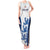 Custom England Football Tank Maxi Dress 2024 Go Champions Three Lions