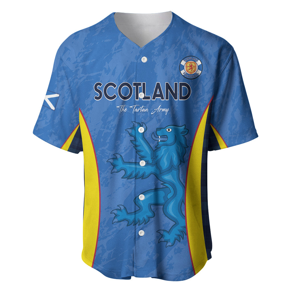 Custom Scotland Football Baseball Jersey 2024 Go Champions Scottish - Wonder Print Shop