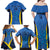 Custom Scotland Football Family Matching Off Shoulder Maxi Dress and Hawaiian Shirt 2024 Go Champions Scottish - Wonder Print Shop