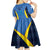 Custom Scotland Football Kid Short Sleeve Dress 2024 Go Champions Scottish - Wonder Print Shop