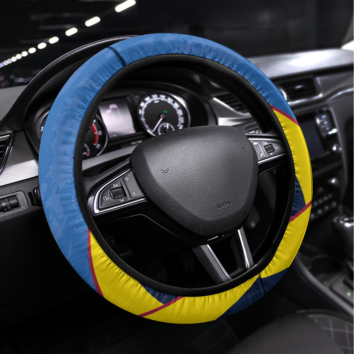 Scotland Football Steering Wheel Cover 2024 Go Champions Scottish