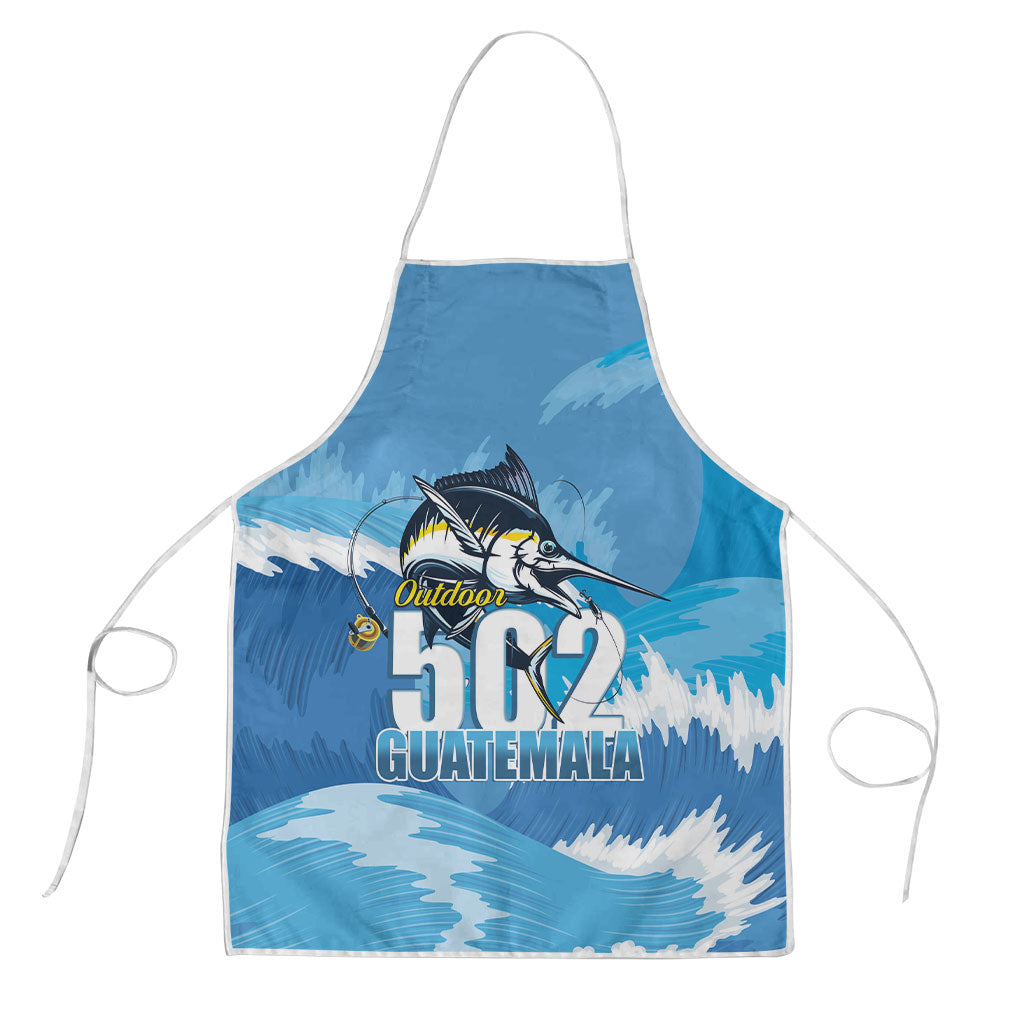 Blue Marlin Fishing Guatemala Apron Makaira Nigricans 502 Outdoor Hobby