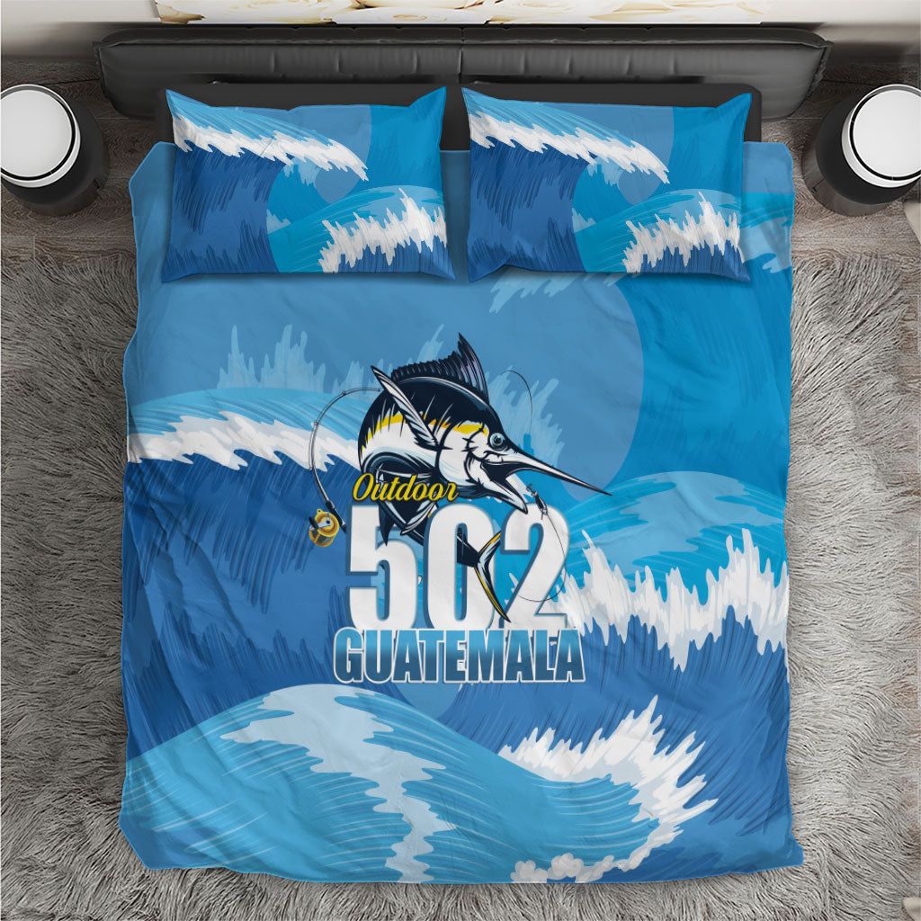 Blue Marlin Fishing Guatemala Bedding Set Makaira Nigricans 502 Outdoor Hobby