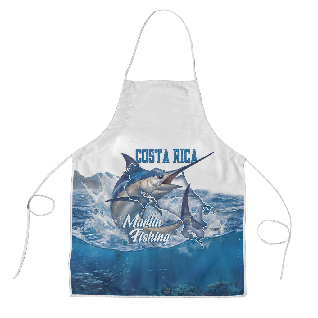 Blue Marlin Fishing Costa Rica Apron Makaira Nigricans Deep Sea Fishing