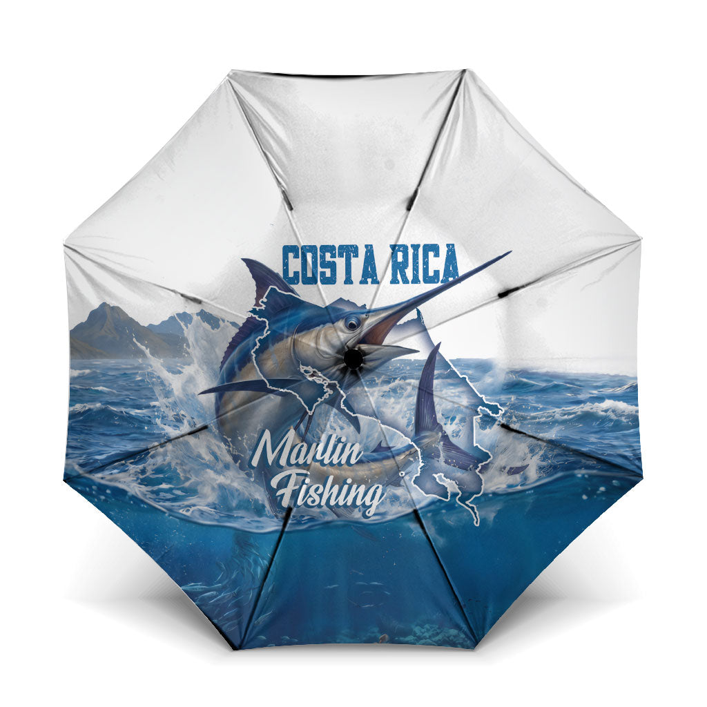 Blue Marlin Fishing Costa Rica Umbrella Makaira Nigricans Deep Sea Fishing