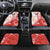 Custom Canada Soccer Car Mats Les Rouges Sporty Style - Wonder Print Shop