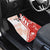 Custom Canada Soccer Car Mats Les Rouges Sporty Style - Wonder Print Shop