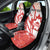 Custom Canada Soccer Car Seat Cover Les Rouges Sporty Style - Wonder Print Shop