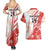 Custom Canada Soccer Couples Matching Summer Maxi Dress and Hawaiian Shirt Les Rouges Sporty Style - Wonder Print Shop