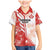 Custom Canada Soccer Family Matching Mermaid Dress and Hawaiian Shirt Les Rouges Sporty Style - Wonder Print Shop