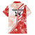 Custom Canada Soccer Family Matching Off Shoulder Short Dress and Hawaiian Shirt Les Rouges Sporty Style - Wonder Print Shop