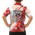 Custom Canada Soccer Family Matching Puletasi and Hawaiian Shirt Les Rouges Sporty Style - Wonder Print Shop