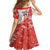 Custom Canada Soccer Family Matching Summer Maxi Dress and Hawaiian Shirt Les Rouges Sporty Style - Wonder Print Shop