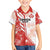 Custom Canada Soccer Family Matching Summer Maxi Dress and Hawaiian Shirt Les Rouges Sporty Style - Wonder Print Shop