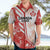 Custom Canada Soccer Hawaiian Shirt Les Rouges Sporty Style - Wonder Print Shop