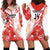 Custom Canada Soccer Hoodie Dress Les Rouges Sporty Style - Wonder Print Shop