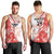 Custom Canada Soccer Men Tank Top Les Rouges Sporty Style - Wonder Print Shop