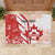 Custom Canada Soccer Rubber Doormat Les Rouges Sporty Style - Wonder Print Shop