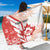 Custom Canada Soccer Sarong Les Rouges Sporty Style - Wonder Print Shop