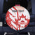 Custom Canada Soccer Spare Tire Cover Les Rouges Sporty Style