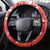 Canada Soccer Steering Wheel Cover Les Rouges Sporty Style