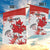 Custom Canada Soccer Garden Flag Les Rouges Cute Maple Leaf Mascot - Wonder Print Shop