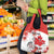 Custom Canada Soccer Grocery Bag Les Rouges Cute Maple Leaf Mascot