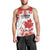 Custom Canada Soccer Men Tank Top Les Rouges Cute Maple Leaf Mascot - Wonder Print Shop